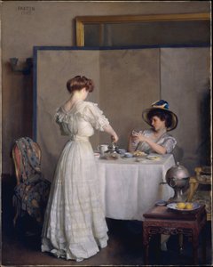 茶葉 作： William McGregor Paxton